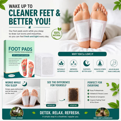 Sleep & Refresh Foot Patches | Buy 1 Get 3 FREE
