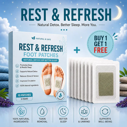 AYURVEDIC POWER Foot Patches | Buy 1 Get 3 FREE